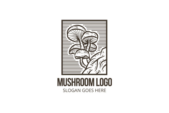 Download Mushroom Vintage Logo - Premium Bundle